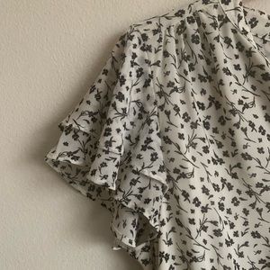 H and M floral dress